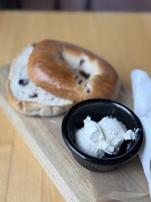 Blueberry bagel