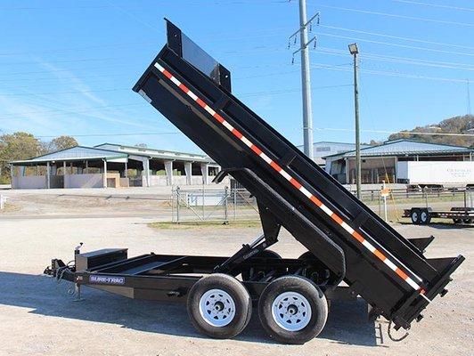Custom ordered dump trailers
