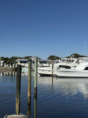 Beautiful boats from Porch