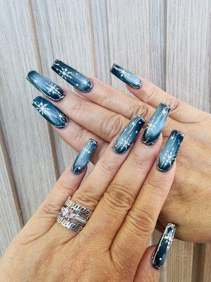 Christmas Nails by Vannie