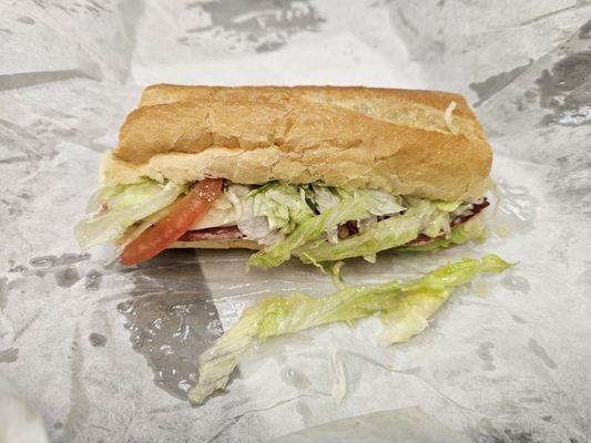 6" Italian sub