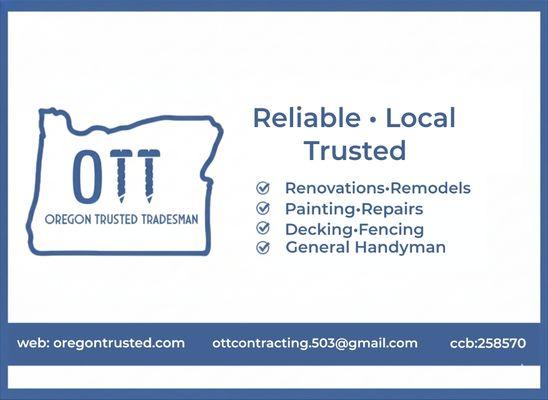 Oregon Trusted Tradesman