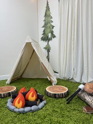 Cozy up by the fire pit with one of our many books!