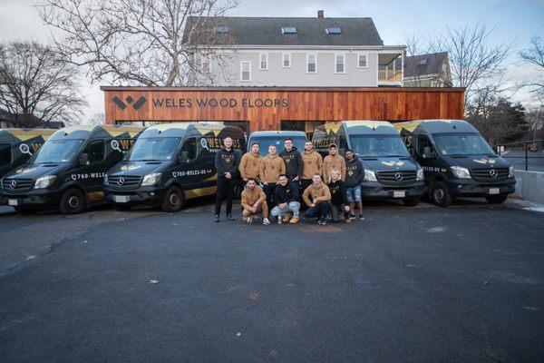 We have six teams available for your service. We specialize in hardwood floors refinishing, installation and repairs.