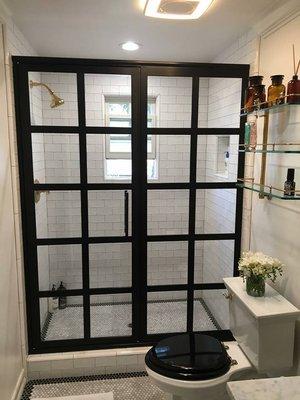 Coastal Showers , Gridscape series install in Willow Glen