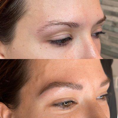 Eyebrow Microblading