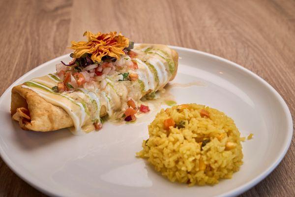 Chicken Chimichanga