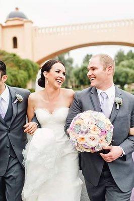 Nicole's Wedding. Hair & makeup by MBS Bridal Beauty