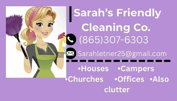 Sarah’s Friendly Cleaning