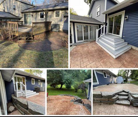 Stamped concrete Grand Rapids, MI