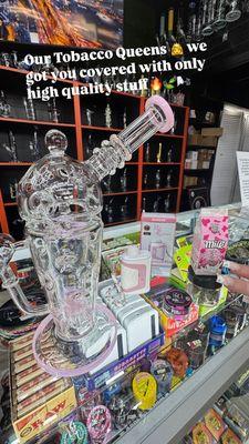 Gravity bongs, vapes, cbd