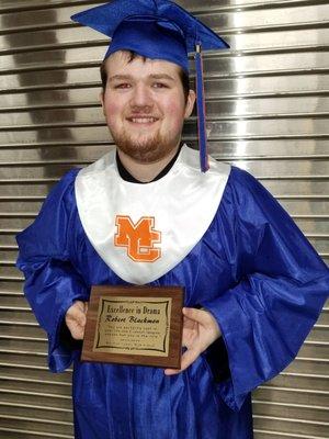 My son. Class of 2019.