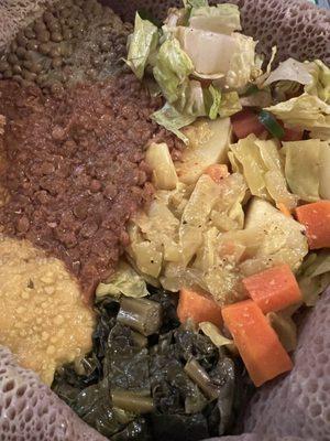 15. Veggie Combo Lunch