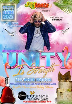 MARCH15TH ALLWHITE EDITION FREE ENTRY