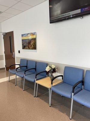 Waiting area at checkin