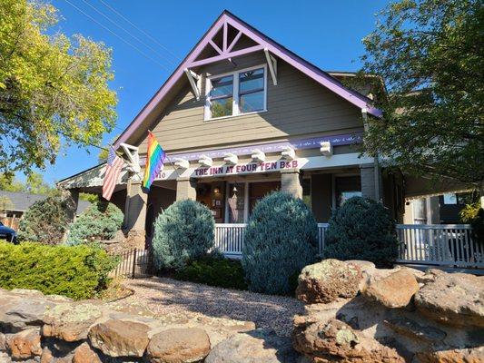 View from the street.