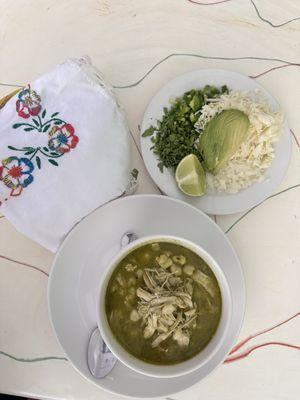 Green pozole