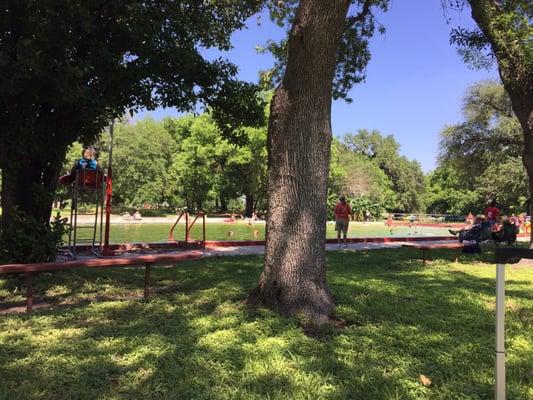 Fort Clark Springs swimming pool