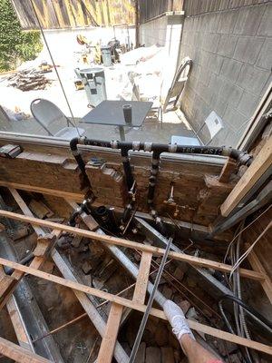 ENE construction