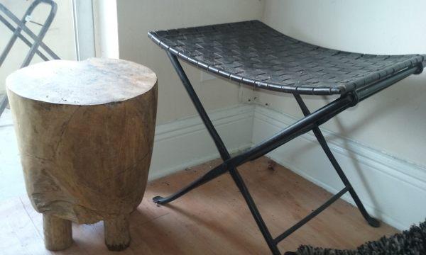 African folding chair