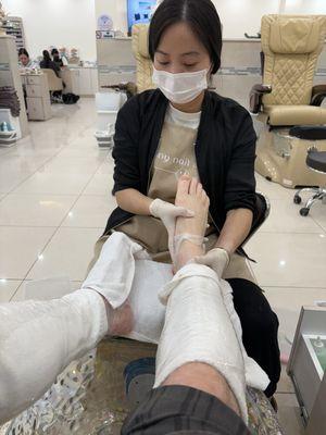 One of the best pedis ever