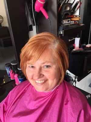 I love, love, love the looks Cinda creates for me.