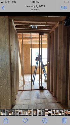 Walk-In Shower: Before