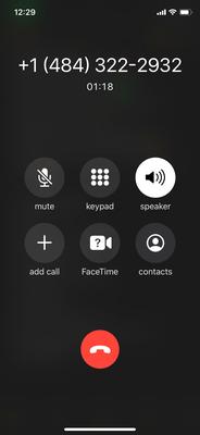 Me calling them to file a complaint before going to the store to claim my refund after saying they will refund my money which they didn't.