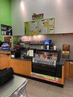 Front of store in LA Fitness