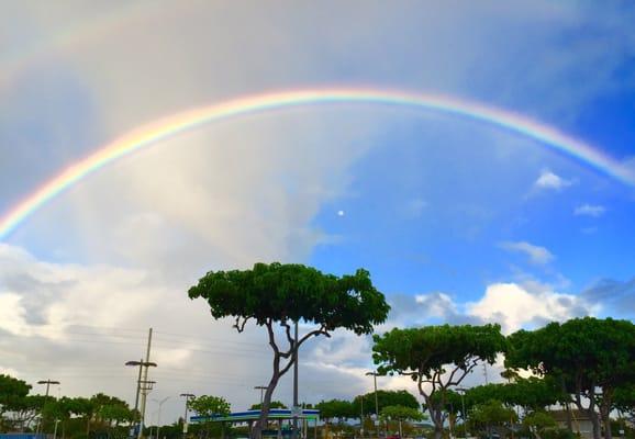 Right over the Aloha Gas station! :)