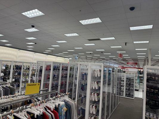 Everything is locked and employees do not respond when you ask for help getting something. It's Palmdale, not a war zone.