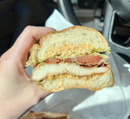 Chicken Cutlet BLT - very good!