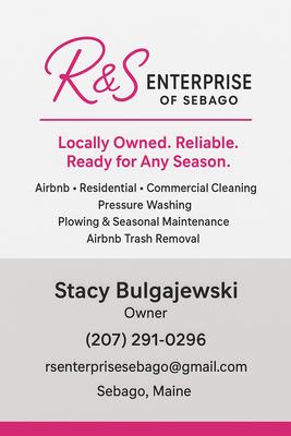 R&S Enterprise Of Sebago