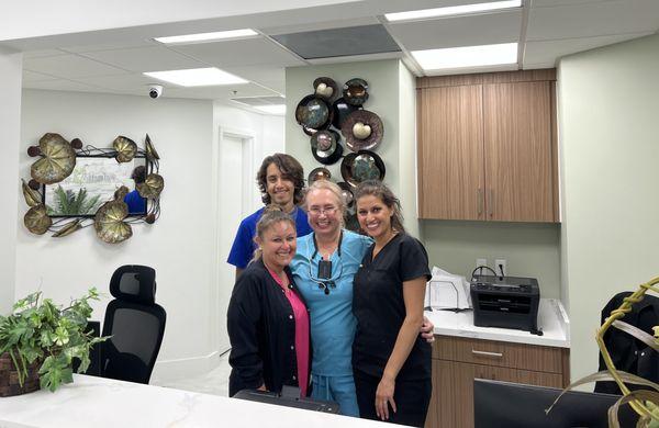 Our staff in new West Boca Raton Medical Center office