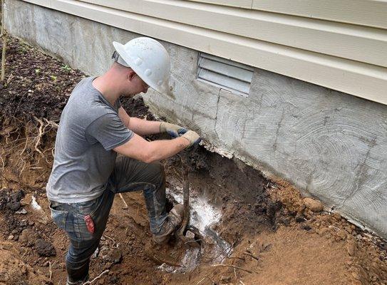 Foundation inspection