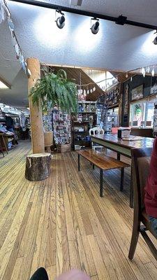 Inside view of snowshoe hare