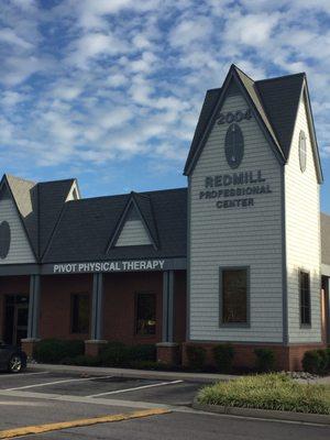 New signage with updated name.