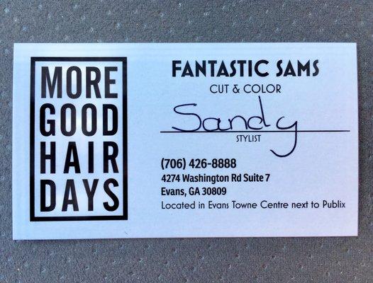 Excellent and experienced hair stylist.