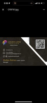 Golden Lions Painting