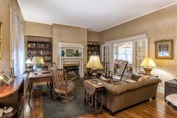 Our main parlor is a great gathering place.