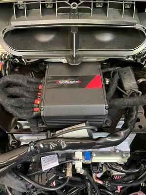 We also offer motorcycle audio & lighting