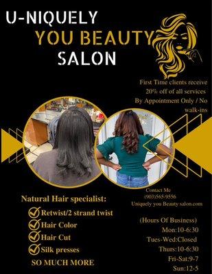 U-Niquely You Beauty Salon