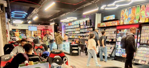 Plenty of cool stuff, sadly ... no bathrooms!