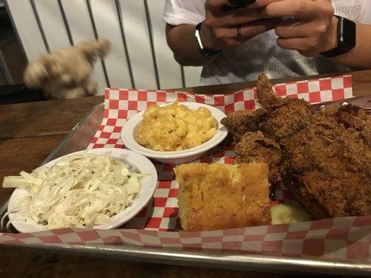 Southern fried chicken