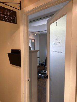 Located inside Eldorado Suites. I'm at the end of the hall last door on your right. Suite F