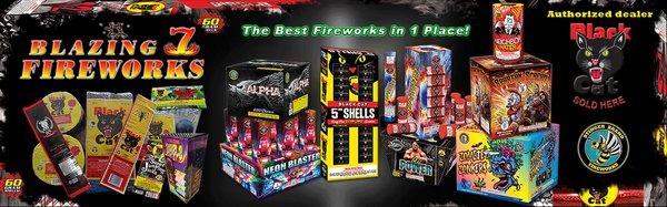 Blazing 7 Fireworks