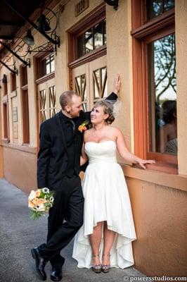 Beautiful photo op outside The Ballroom!
