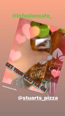 Get some great infused iced tea.