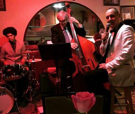 Tony Gudell, swinging in the new year at Columbia Station!