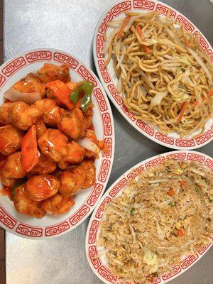 Vegetarian family dinner for two